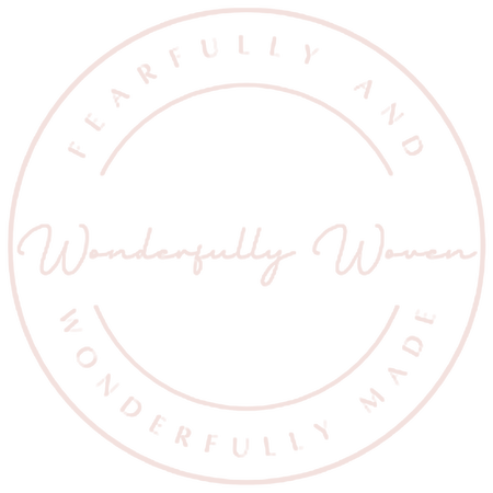 Wonderfully Woven logo: Fearfully and Wonderfully Made
